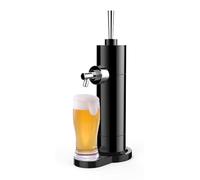 DarkSwan Dispensador de Cerveza para casa, dispensador cerveza de latas, bombas generadoras de espuma tirador de cerveza para casa, grifo cerveza disfrute cerveza fresca en cualquier momento, Negro