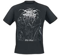 Darkthrone Old Star Hombre Camiseta Negro 100% algodón Regular