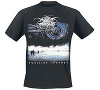 Darkthrone Soulside Journey Hombre Camiseta Negro XL, 100% algodón, Regular