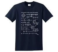 Darkwear Camiseta con texto en inglés "The Answer to Life and Everything", regalo divertido para el día del padre, Camiseta azul marino con estampado blanco, L