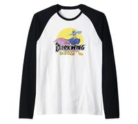 Darkwing Duck Standing Pose Camiseta Manga Raglan