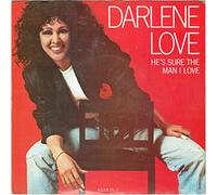 DARLENE LOVE - HE'S SURE THE MAN I LOVE 7 INCH (7" VINYL 45) UK CBS 1988