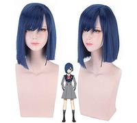 DARLING In The FRANXX Cosplay Peluca Zero Two ICHIGO Disfraz de Halloween Azul Pelo sintético Perucas + Peluca Cap PL-460