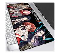 Darling in The FranXX Tappetino per XXL Mouse da Gioco - Gaming Mousepad Extra Grande 900 x 400mm - Pad 3mm con Base in Gomma Antiscivolo - Spessore 3mm Anime Tappetino Mouse, E