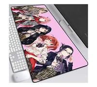 Darling in The FranXX XL Anime Alfombrilla para ratón 700 x 300 mm - Speed Gaming Mousepad - Mouse Pad para Ordenador - 3mm Goma Antideslizante, para Gamers Ordenador, PC y Laptop,F