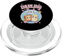 DARLING YOU ARE MY BUTTER HALF lindo diseño para parejas amorosas PopSockets PopGrip para MagSafe