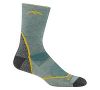 Darn Tough Light Hiker Micro Crew - Calcetines ligeros con cojín para hombre (estilo 1972), Seafoam, X-Large