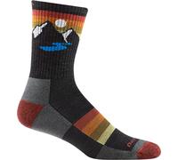 Darn Tough Sunset Ridge Micro Crew Lightweight with Cushion Sock - Men's Charcoal Medium