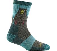 Darn Tough Vermont Bear Town Micro Crew - Equipo ligero con cojín para mujer, agua, S