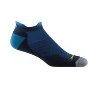Darn Tough Vermont Run No Show Tab - Calcetines ultraligeros con cojín para hombre (estilo 1039) - Eclipse, M