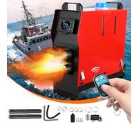 Daromigo Calefacción de estacionamiento diésel 8 kW 12 V, todo en uno, con mando a distancia y pantalla LCD, calentamiento rápido, bajo nivel de ruido, para camiones, furgonetas, caravanas