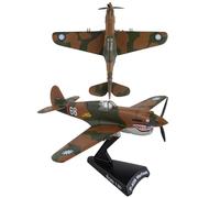 Daron Worldwide Trading P-40 Warhawk Hell's Angels Vehículo 1:90, marrón, Negro, Mediano