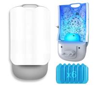 Darryy Trampa para Moscas, Trampa Moscas Interiores, Lámpara para Mosquitos con luz Ultravioleta Nocturna, Enchufe para Mosquitos, Fly Trap