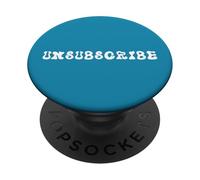 Darse de Baja Anti-Marketing Anti Digital Age Overwhelm Trend PopSockets PopGrip Adhesivo