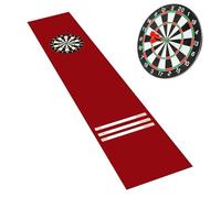 Dart Board Mat, Soft Dart Carpet, 118x13.4inches Darts Board Mat with Throw Line, Professional Darts Training Supply, Indoor Party Offices Competition, Room Holiday Birthday Training Outdoor Home Use