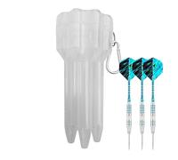 Dart Case, Portable Extendable 3-Dart Holder, Hard Storage Box for Shafts and Flights, Ideal to Restaurant Play, Practice, Outdoor Use, Garage, Competition, Game Room Setup, , riferimento