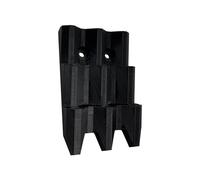 Dart Display - Wall Storage Rack for Easy Game Setup | 3D Printed Space Saver Holder with Secure Slot Layout & Fast Install Mount Design for Apartments, Multiplayer Matches, Practice Rooms and Game Ni