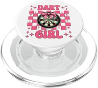 Dart Girl Dardos Diana Rosa Coquette Bow PopSockets PopGrip para MagSafe