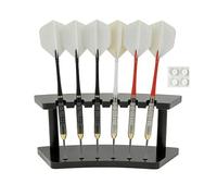 Dart Holder - Anti-Slip Acrylic Dart Organizer, Space-Saving Darts Case Storage Stand for Home, Living Room, Table, Desk, Shelf, Dorm, Office, Club, Game Party, and Holiday, Holds Steel or Soft Darts