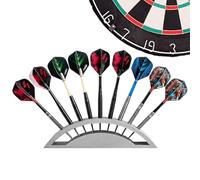 Dart Holder Wall Mounted, Portable Display Holder, 12 Inch Dart Stand with Secure Mount Feature, Wooden Wall Rack with, Indoor Game Room Living Room Bedroom Studio Decor
