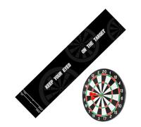Dart Mat with Throw Line - 118x13 Inch Anti-Slip and Shock-Absorbing Mat