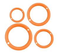 Dart O Rings - Replacement Rubber Seals | High Elasticity Rubber with Precision Fit, Durable Cushioning for Dart Shafts, Ensures Secure Flights, Ideal for Target Practice
