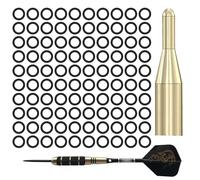 Dart O Rings Set - 100PCS Rubber Anti-Slip O Rings, Dart Shaft Ŕings | Wear-Resistant Ó Ring With Installation Tool For Providing Cushioning Protection Durable Replacement Accessories For Darts