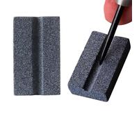 Dart Sharpener Dart Point V-Sharps Sharpening Stone - 2Pcs Wear Resistant Groove Dart Tip Sharpening Tools, Easy Polishing and Deburring, Keep Your Dart Sharps, Dart Accessories for Dart Enthusiasts