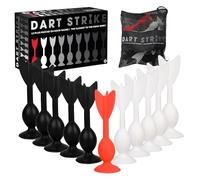Dart Strike® | Juego de Dardos con Ventosas y Petanca | 11 Dardos de Silicona Multi Superficies + Bolsa | Juego para Ninos y Adultos | Juegos de Lanzamiento Divertidos | OriginalCorner®