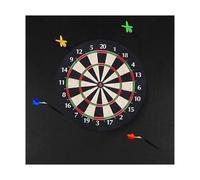 Dart Wall Protector, Dart Board Backboard Mat, Removable Black Surround Ring, Professional Grade Accessory, Ideal for Game Room, Garage, Home, Adults and Classroom