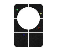 Dartboard Wall Protector - Backing Panel Mat | Square Felt Shield