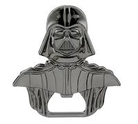 Darth Vader - Abrebotellas, color negro brillante, acabado sólido, 55 mm x 60 mm, para el bar en casa y de viaje, regalo divertido para los fans de Star Wars