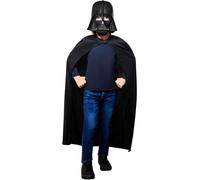 DARTH VADER CHILD MASK AND CAP Talla única Negro