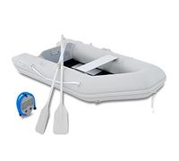 DARTMOOR Bote Hinchable para Adultos Capacidad 300KG Barca Hinchable para Pesca 230X130X33CM Bote Inflable con Remo para 2 Personas (230X130X33CM)