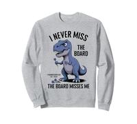 Darts Dinosaur Darts Jugador de Dardos Trex Lanzador de Dardos Sudadera