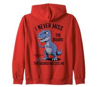 Darts Dinosaur Darts Jugador de Dardos Trex Lanzador de Dardos Sudadera con Capucha