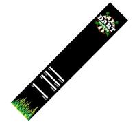 Darts Mat antideslizante Shock Absorbing Cushioned Pad With 4 Throw Distances 300x34cm Dart Carpet Mat For Men Family Adult Indoor Playroom Living Room Bar Party Floor Protector Professional Home Set