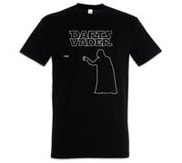Darts V Darth Fun Player Arrow Vader Arrows Sport Sports Pub T-Tshirts Camisetas y Tops Black(Small)