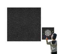 Dartscheiben-Wandschutz - Faltbare Dartscheiben-Einfassung - Schwarze Große Backer-Rückwand Für Büros, Männer, Kinder, Erwachsene, Klassenzimmer, Zimmer Im Freien