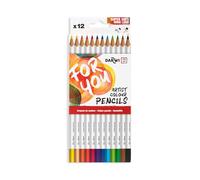 Darwi For You DF2100012K01C - DFY 12 crayons couleurs standards