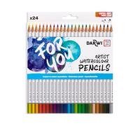 Darwi For You DF2200024K01C - DFY 24 crayons couleurs aquarellables