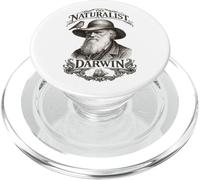 Darwin El Naturalista Retrato Pinzón Barco Ciencia PopSockets PopGrip para MagSafe