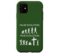 Darwin Evolución Vs Creación Bíblica Debate Meme Carcasa para iPhone 11