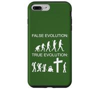 Darwin Evolución Vs Creación Bíblica Debate Meme Carcasa para iPhone 7 Plus/8 Plus