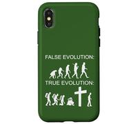Darwin Evolución Vs Creación Bíblica Debate Meme Carcasa para iPhone X/XS
