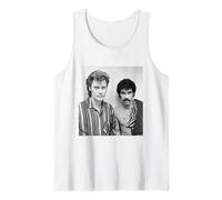 Daryl Hall & John Oates Maneater Pop Duo por Virginia Turbett Camiseta sin Mangas