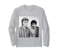 Daryl Hall & John Oates Maneater Pop Duo por Virginia Turbett Manga Larga