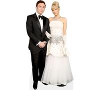 Daryl Sabara and Meghan Trainor (Duo 1) Mini Recortable de Famoso