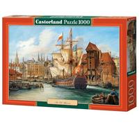 Castorland- Das alte Danzig, Polen No Aplica Puzzles, Multicolor (Castorland-102914)