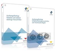 Das Aushang-Paket: Aushangpflichtige Gesetze und Unfallverhütungsvorschriften